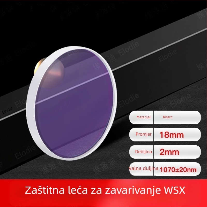 Pribor za lasersko zavarivanje — Ručna laserska pištola Wanshunxing s zaštitnom lećom za fokusiranje, refleksiju i kolimaciju