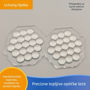 LED leća s višestrukim očima – Lichang, model Complex eye lens, premaz prema zahtjevima, za ravnomjernu usmjerenu rasvjetu