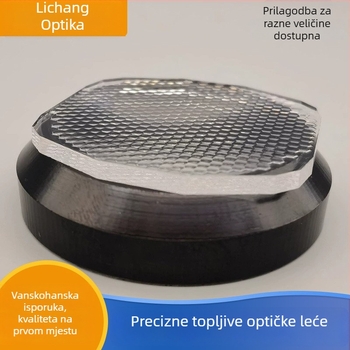 LED leća s višestrukim očima – Lichang, model Complex eye lens, premaz prema zahtjevima, za ravnomjernu usmjerenu rasvjetu