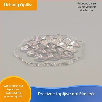 LED leća s višestrukim očima – Lichang, model Complex eye lens, premaz prema zahtjevima, za ravnomjernu usmjerenu rasvjetu
