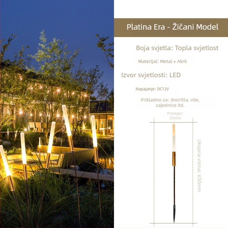 LED krajinsko svjetlo XY-003, Xu Ya, materijal: akril + hardver, IP65