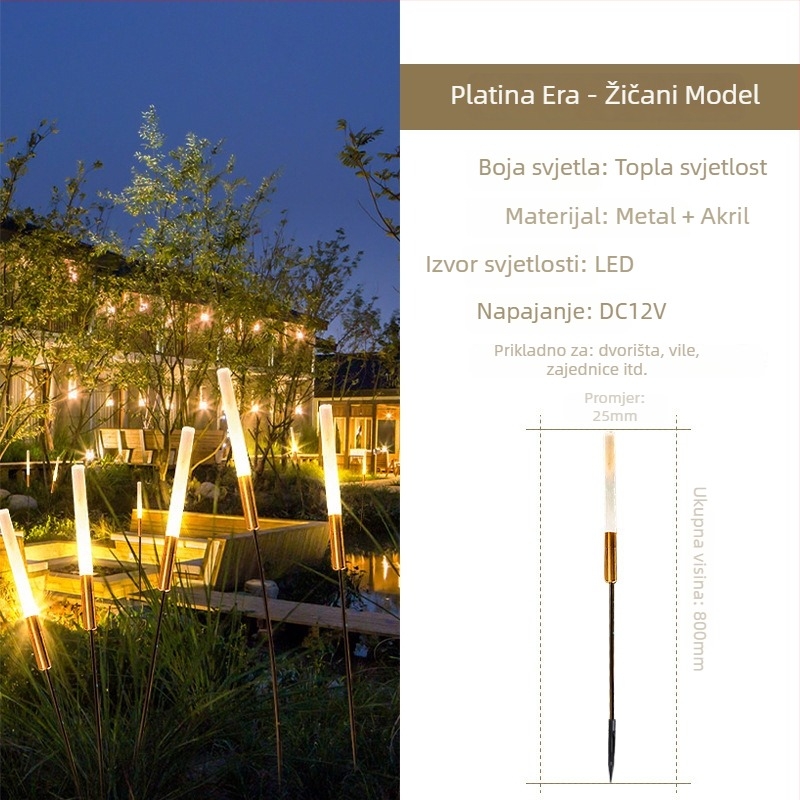 LED krajinsko svjetlo XY-003, Xu Ya, materijal: akril + hardver, IP65