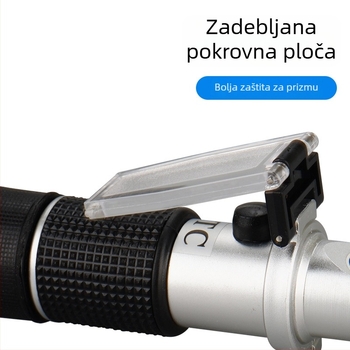 Refraktometar za koncentraciju sojinog mlijeka i rižinog mlijeka; mjerenje koncentracije soka soje i sladkoće tijesta.