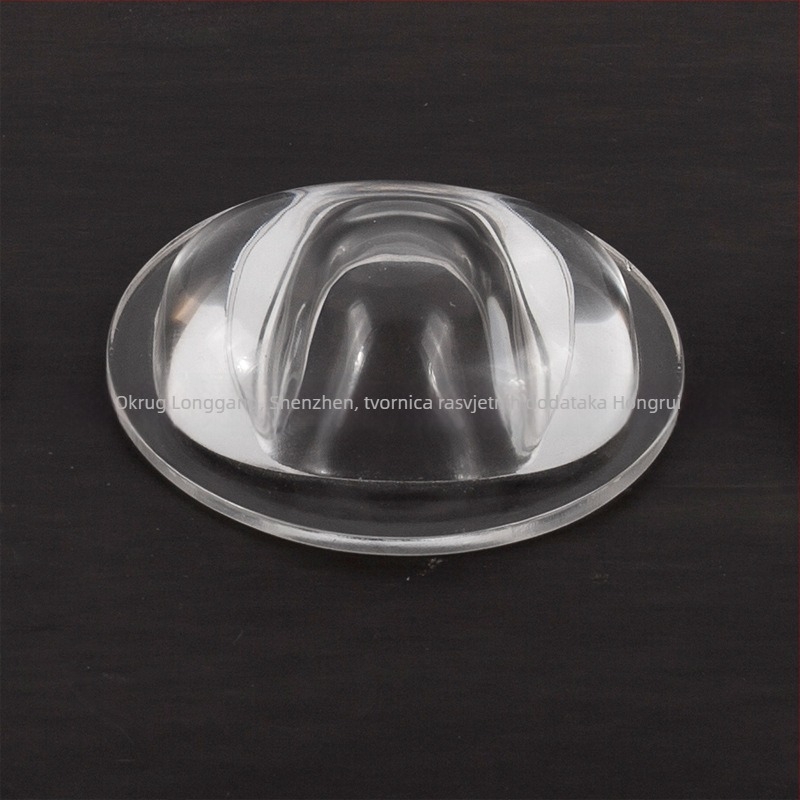 LED visokoučinkovita leća ulične lampe (Model 92), borosilikatno staklo, propusnost svjetla iznad 95%, kut zračenja 60–130°