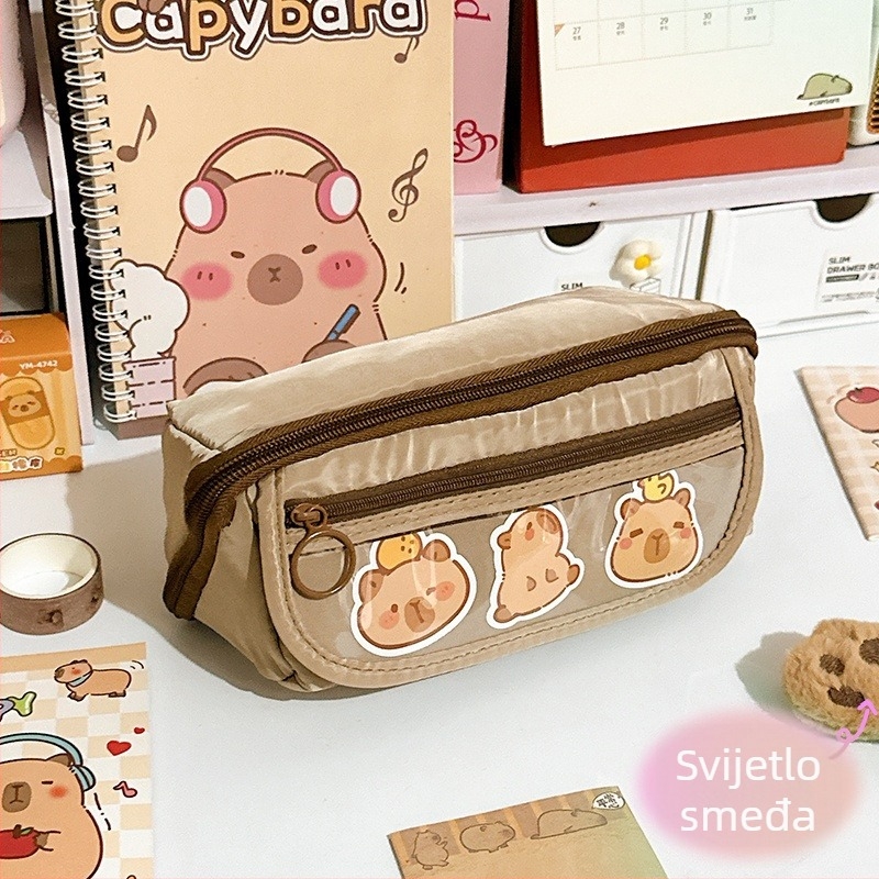 Platnena kutija za olovke – za djevojčice, dječji stil, osnovno pakiranje