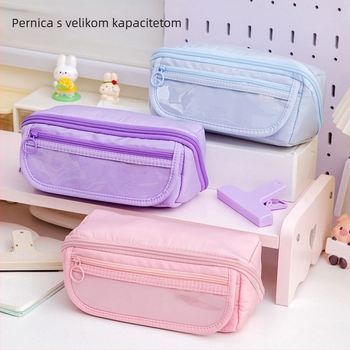 Pernica s prizmatičnim dizajnom, Seven Buckets, Oxford materijal, unisex, koreanski stil