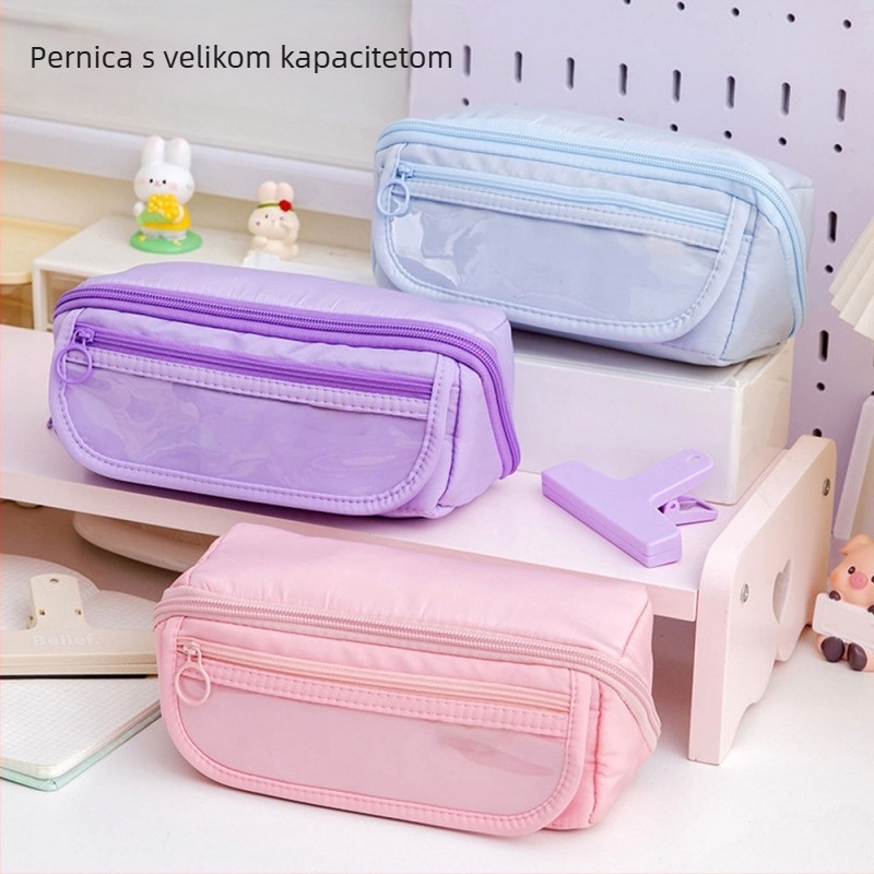 Pernica s prizmatičnim dizajnom, Seven Buckets, Oxford materijal, unisex, koreanski stil