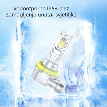 Z6 1:1 integrirano LED prednje svjetlo za H4/H11/H7 – plug-in, 12–24V, 60W, 6000K