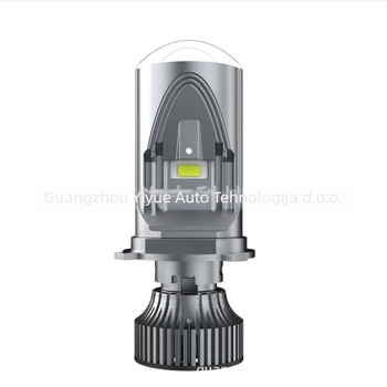 H4 LED auto prednja svjetla s integriranom lećom za daleko i blizu, dvostruka leća, LED izvor (model B6, 55W, 12V, kompatibilan s Honda, Volkswagen, Hyundai, Nissan, Toyota)