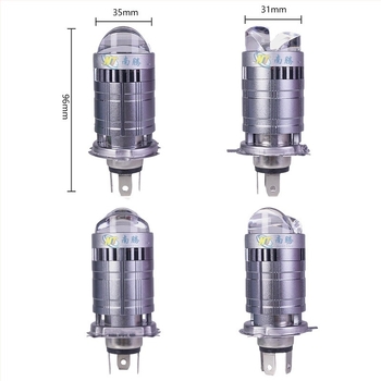LED far za automobil i motocikl s visoko jasnom koncentričnom lećom, M6-H4, 45W, DC9-60V, IP67, 30000h, univerzalno