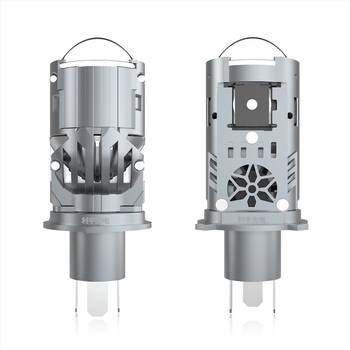 LED H4 LED svjetlo za automobil s M01T fisheye lećom i solenoidnim ventilu, Plug-In, 12V, 50W