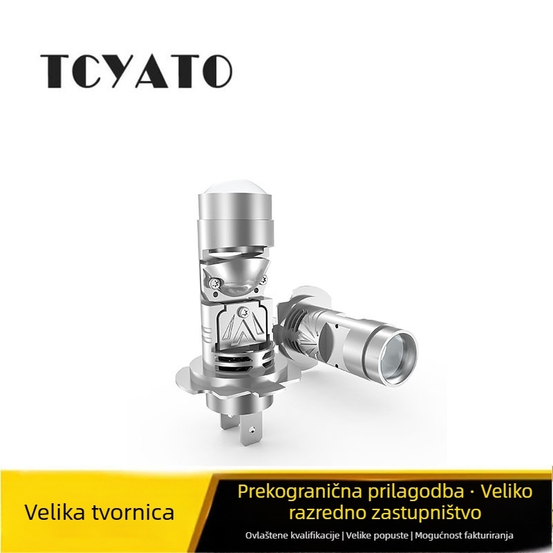 H7 LED automobilska prednja žarulja, aluminijsko tijelo, 25W, 12V, 4000 lm