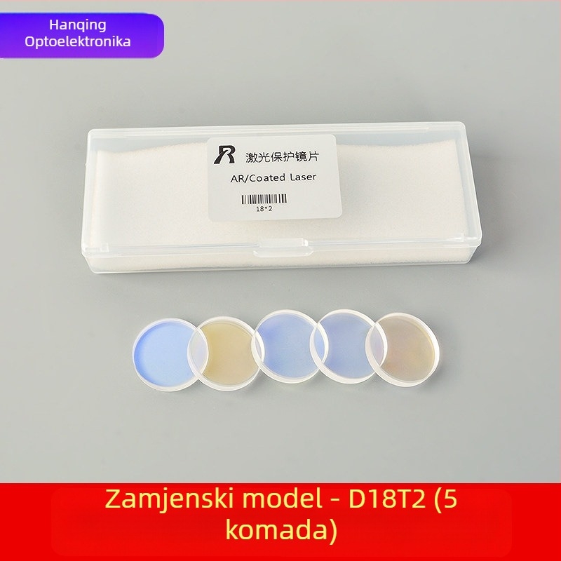 Lazerno zaštitna leća D18T2 za zavarivačke strojeve — model D18T2; Marka: Super Strong Industrial; Primjena: zavarivanje i rezanje