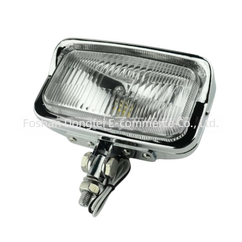 Retro svjetlo za električno vozilo - kućište od lijevanog aluminija i staklena leća, snaga izvora svjetla 55, 12V, model Flying