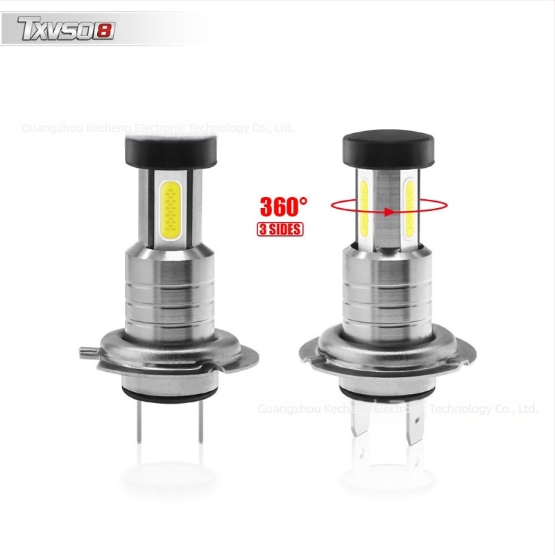 H7 LED prednja svjetla za kratka svjetla — patentirani model, visoka svjetlost, univerzalna kompatibilnost, LED žarulje za prednja svjetla, 110W, 12V, 30000LM, IP68, aluminij