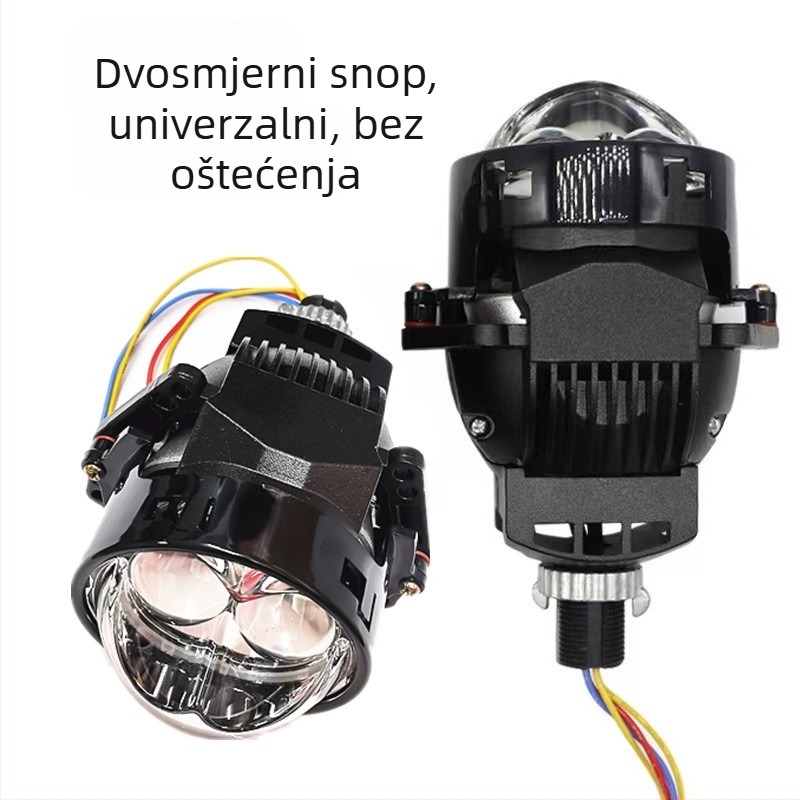LED modul prednjeg svjetla s direktnim laserskim snopom, kompatibilan s H1/H4/H7/H11/9005/9006/9012, 70W, 9-16V, 6800 lm, 8000 h