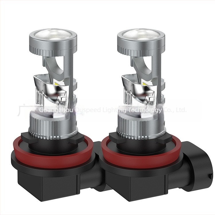 Automobilska LED svjetla s lećom, modeli H7/H11/9005/9006, 25W, 12V, aluminij, IP65, 50.000 sati