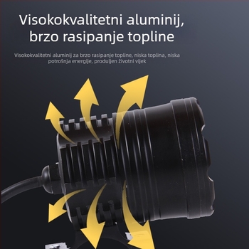 Devet LED prednjih svjetala za motocikle, automobile i električna vozila