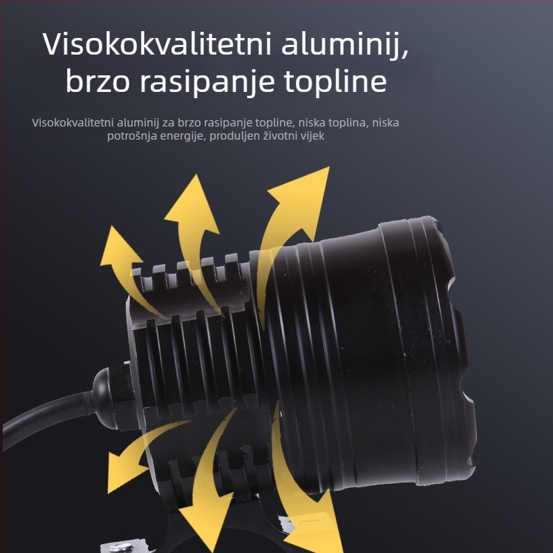 Devet LED prednjih svjetala za motocikle, automobile i električna vozila