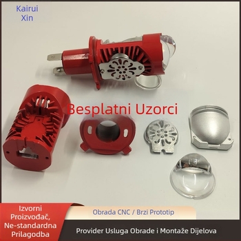 Automobilska LED laserska svjetla s lećom — 50W, 12V, aluminij, H4 komplet svjetala