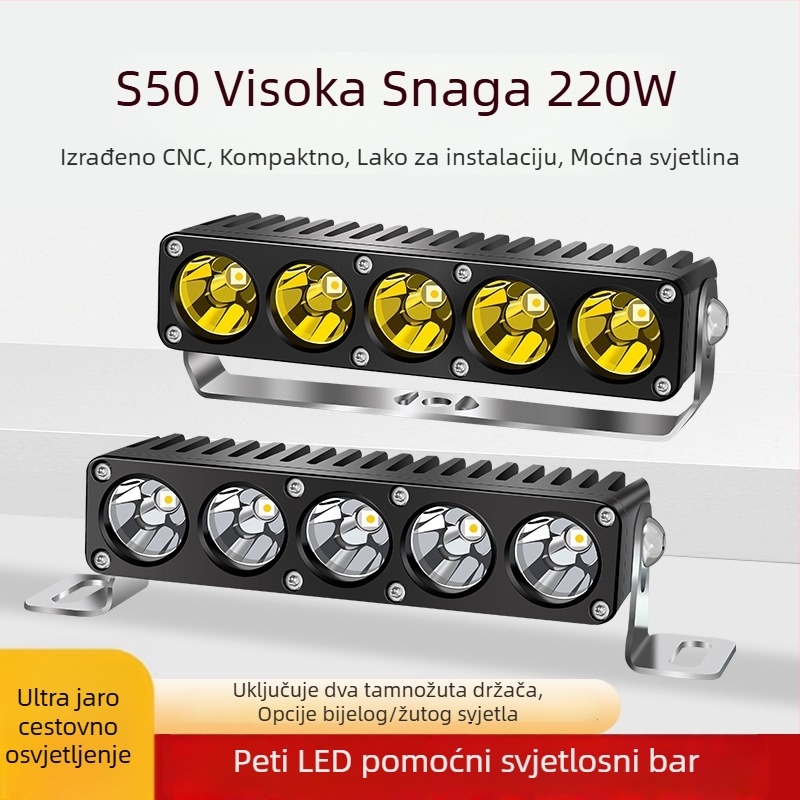 GS4 LED spot za gril kamiona – 220W, 12-60V, aluminijska legura, vodootporan