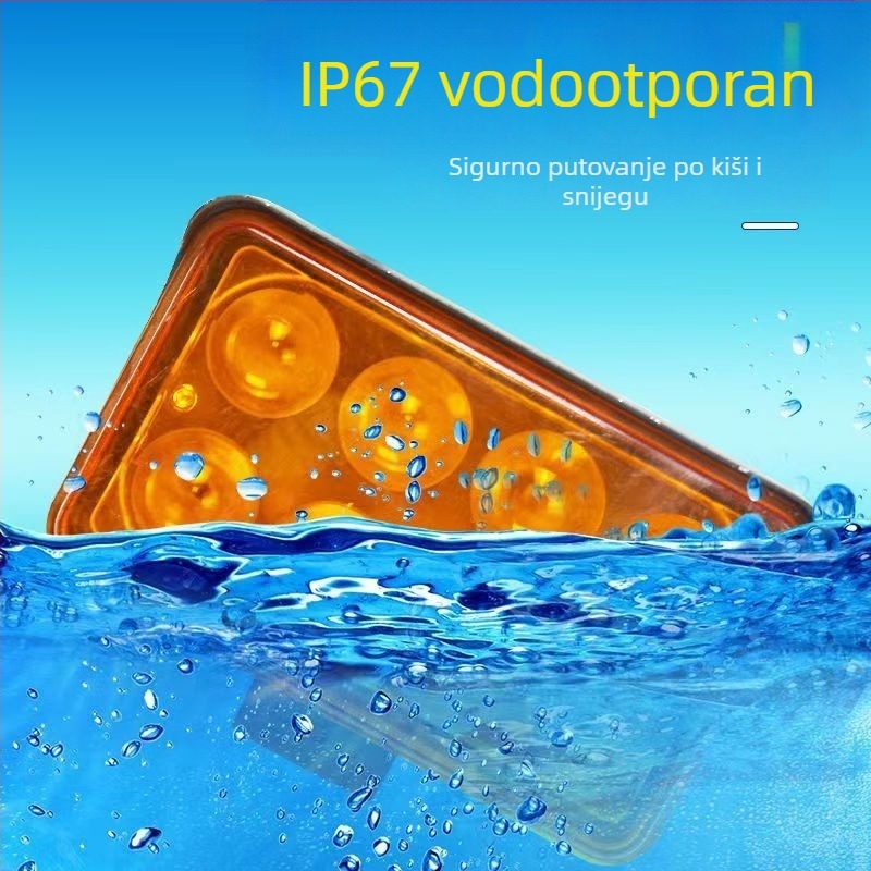 Xiangtai Aurora Visokoučinkoviti LED reflektor 12-24V za inženjerska vozila, viličari i kamioni — prednje svjetlo i magleno svjetlo, IP67, Cree LED, 105W
