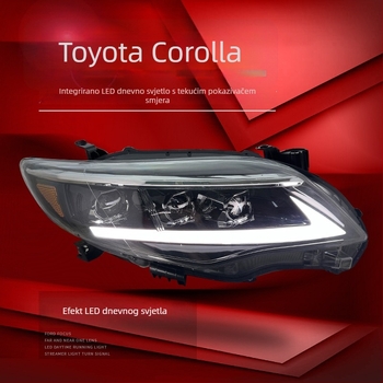 Set konverzije LED dnevnih svjetala i leće pokazivača Toyota Corolla 2011–2013 farova