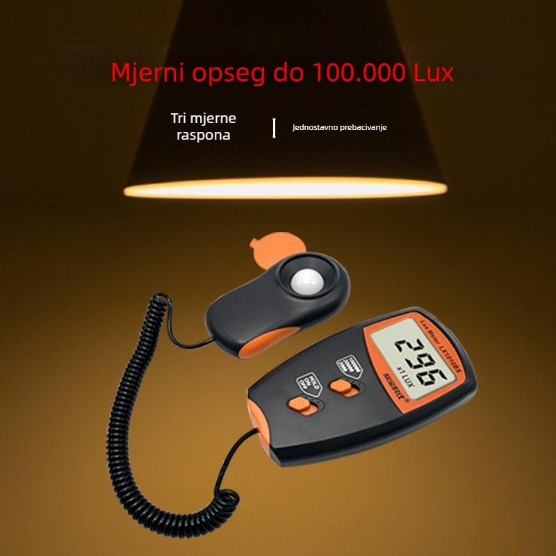 Marka Xinbao; Model LX-1010BS; Luxmetar / Fotometar; Mjerač svjetline LX-1010BS