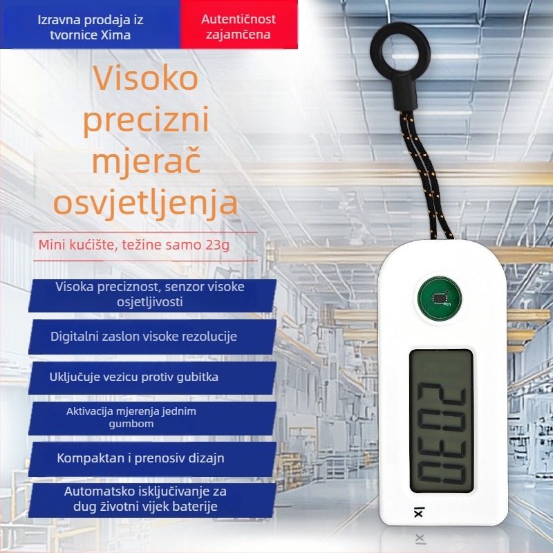 AS803A Visoko precizan mjerni instrument za mjerenje intenziteta svjetla i osvjetljenja, kućni fotometar