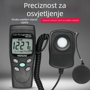 TM-201 Digitalni mjernič osvjetljenja; TM-202 Prijenosni mjernič osvjetljenja; Detektor jačine svjetla