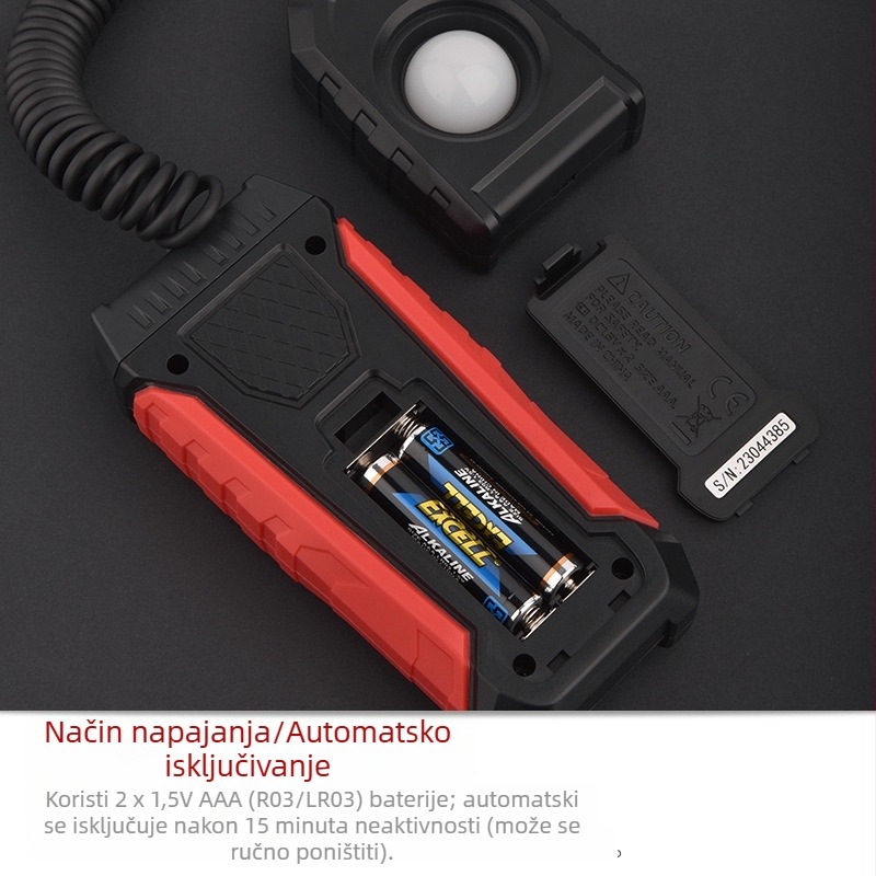 TA630 Digitalni luminometar – Visokoprecizan mjerač osvjetljenja