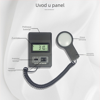 Lantai Lx-101 digitalni luxmetar, podijeljeni tip sa zaslonom