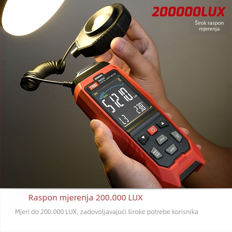 Teanz TA632A luminometar – fotometar i mjerenje osvjetljenja