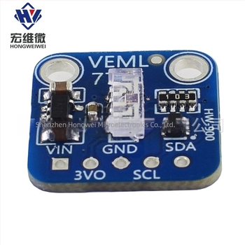 VEML7700 modul senzora okolišnog svjetla, 16‑bitni I2C interfejs, Luxmetar modul, Hongweiwei, Napajanje 6,3–50V