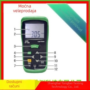 DT-1308 digitalni mjerač osvjetljenja za mjerenje osvjetljenja, Cem/huashengchang