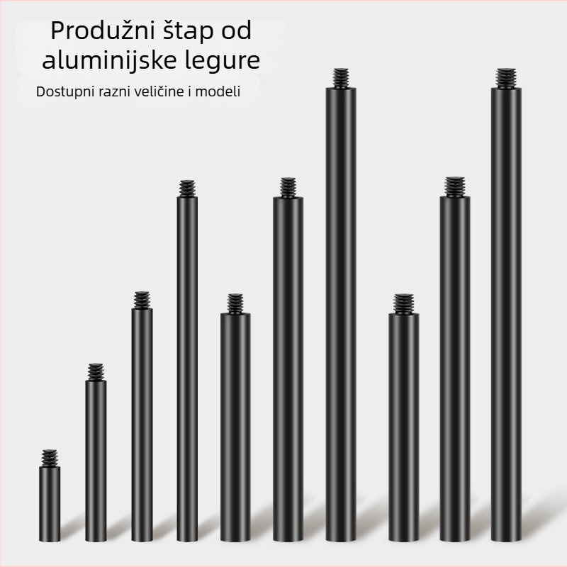 Aluminijska legura univerzalni centrirajući štap, prošireni, model S-YC01, marka Jin nian shi'an