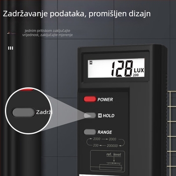 Taishi Tes-1330A/1332A/1334A Digitalni mjerač osvjetljenja Lux/Fc Fotometar