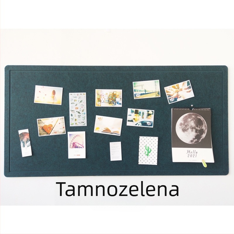Nordnog stila filc naljepnica za zid s vlastitim ljepilom – izložba dječjih radova na korkoj i filc ploči, foto zid