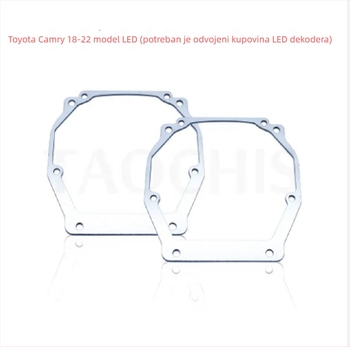 Držač leće farova Toyota Camry – LED dvostruka leća, aluminijska legura, TC-YT-06, kompatibilan s Hella Q5