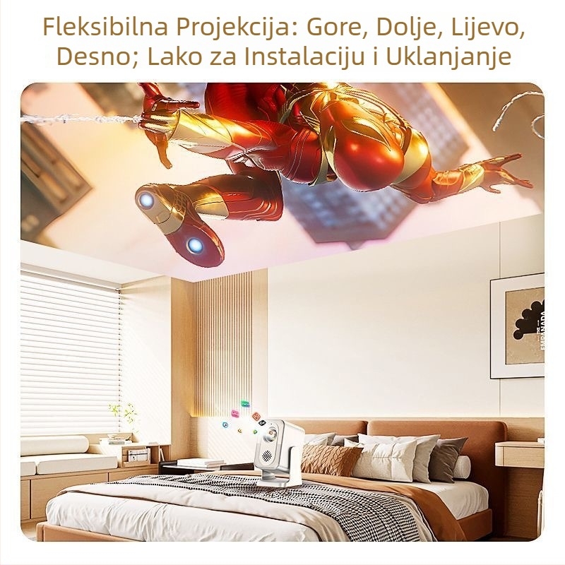 Kućni projektor – 60W, 1080p rezolucija, 3C certifikat (2024200903003037)