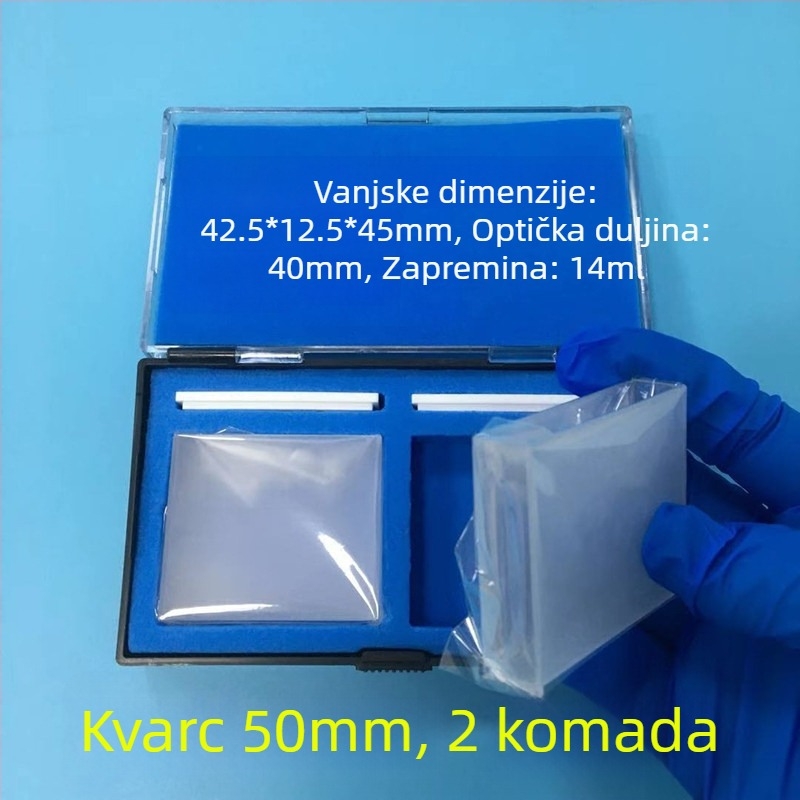 Kvarcna cuveta, model 751/722, za spektrofotometriju, kvalitetan proizvod