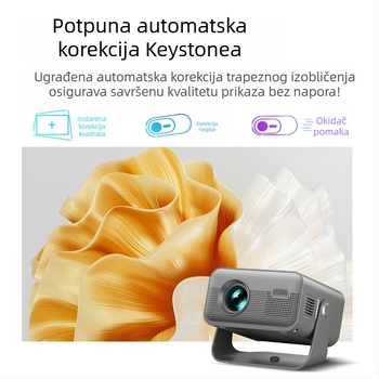 Kućni projektor s automatskim fokusom, prednja projekcija (720p, 150 ANSI, 110-220V)