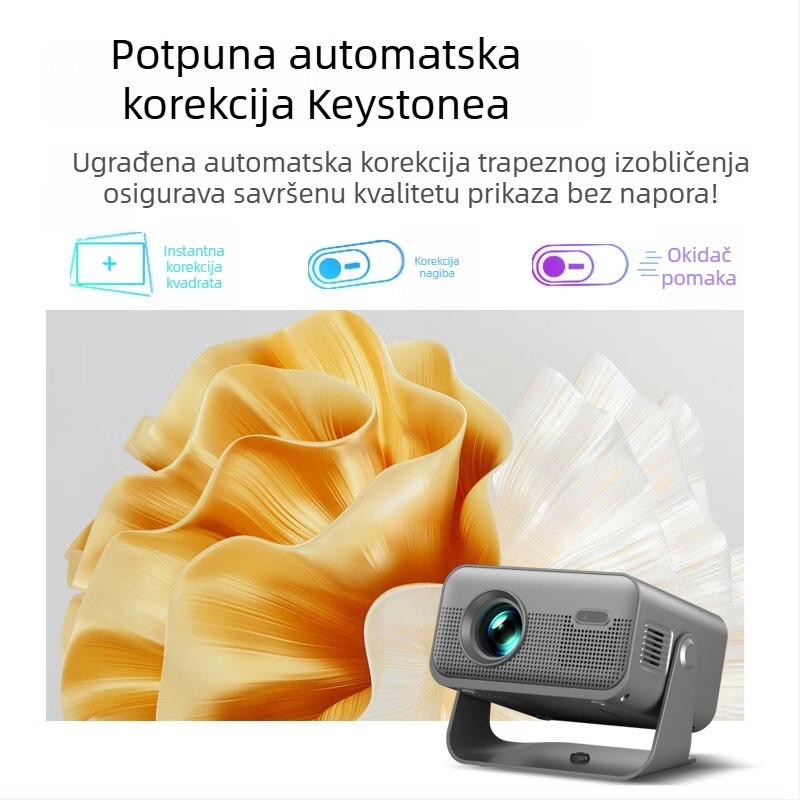 Kućni projektor s automatskim fokusom, prednja projekcija (720p, 150 ANSI, 110-220V)