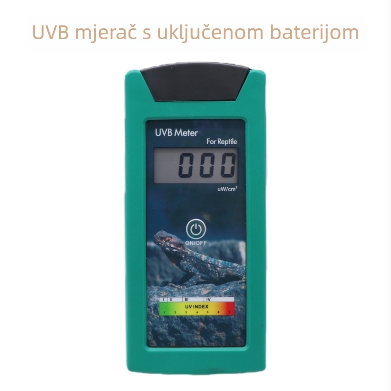 Lingban Visokoprecizan UV testni instrument za reptile UVA/UVB lampe — ultraljubičasti radiometar i mjerač energije