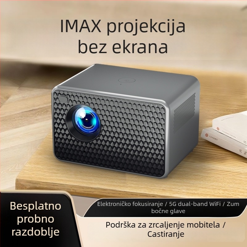 Domaći projektor - 1080P, 5000 lm, 75W, prijenosni, energetika klase I