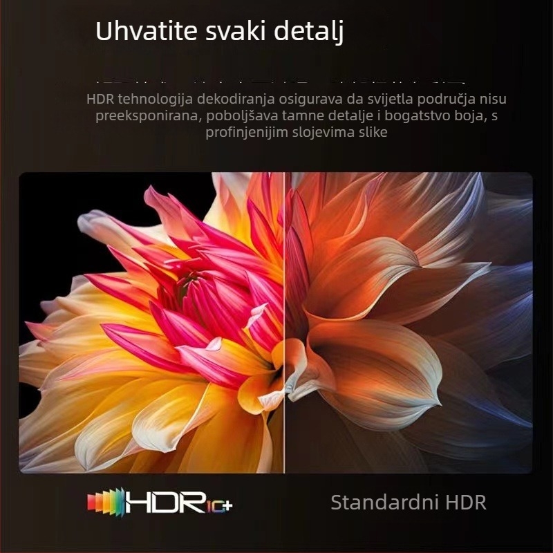 A8 HD projektor za kućnu i uredsku upotrebu, 1080p, pametno glasovno upravljanje, motorizirano podešavanje fokusa, kućni kino s velikim zaslonom