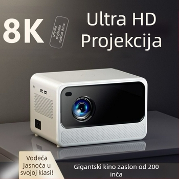 Chigo 1080P prijenosni projektor za kućno kino, svjetlina 5000, projekcija 150 inča, 80W, 3C certifikat 2024200903000235