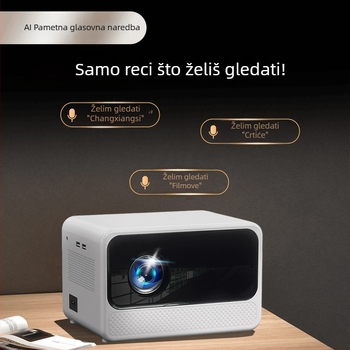 Chigo 1080P prijenosni projektor za kućno kino, svjetlina 5000, projekcija 150 inča, 80W, 3C certifikat 2024200903000235