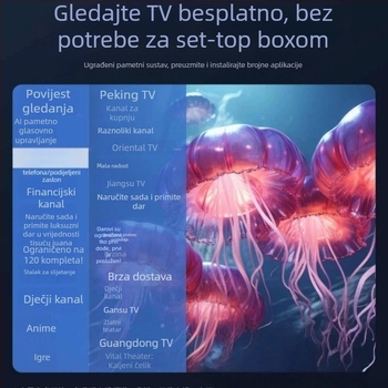 P2 novi model projektor za spavaću sobu i kućni ured, 1080p pametni HD projektor za projekciju na bijelu stijenu, Wi‑Fi i kompatibilan s pametnim telefonom, 100-inčni zaslon