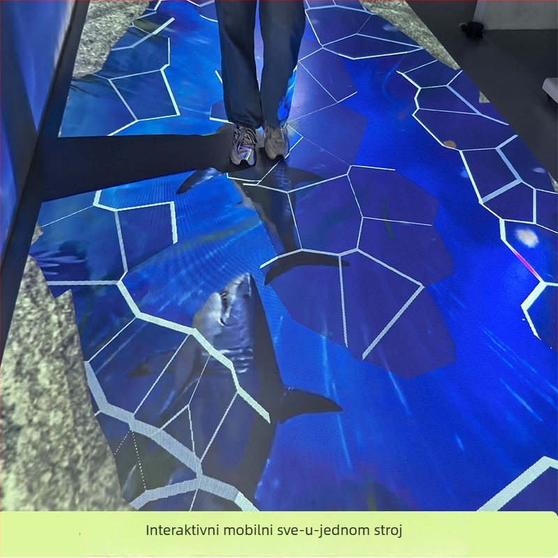 Prijenosni projektor 1080P, projekcija od 200 inča, energetska učinkovitost prvog reda, 3C certifikat